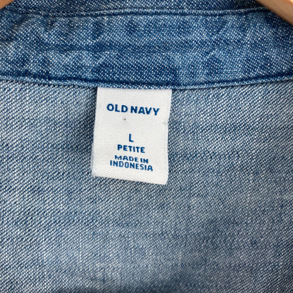 Old Navy denim shirt dress - Picture 3 of 6